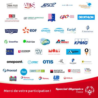 Pavés logos entreprises participantes Nantes 2019
